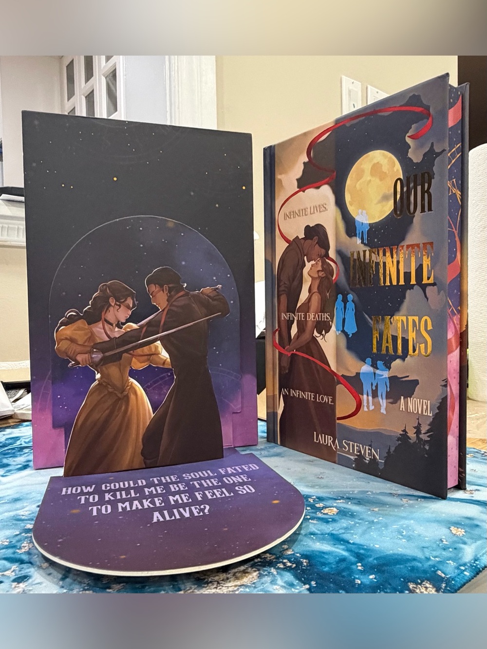 Our Infinite Fates Bookish Box Exclusive Luxe Edition Signed By Laura Steven